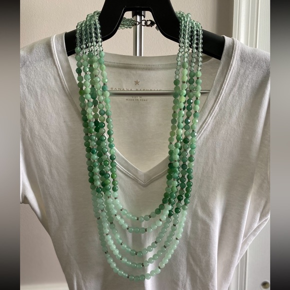 Banana Republic Green Necklace! - Picture 1 of 3
